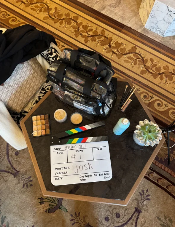 Behind the scenes