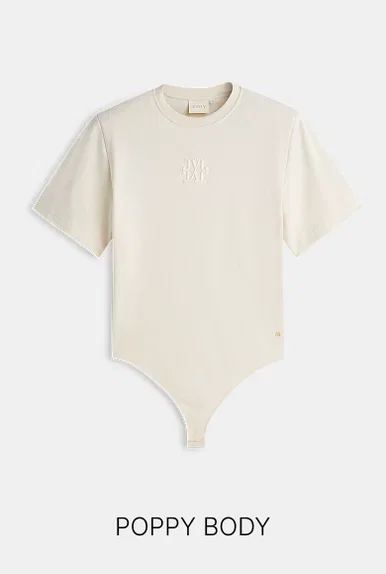 JV-POPPY oversized body - cloud white