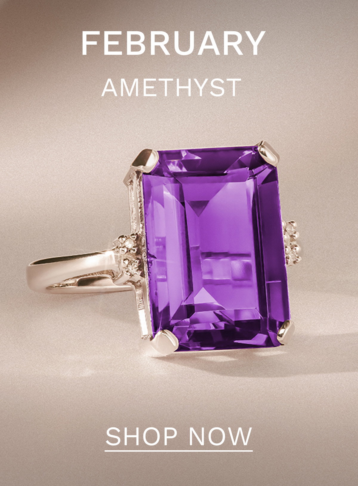 February Amethyst