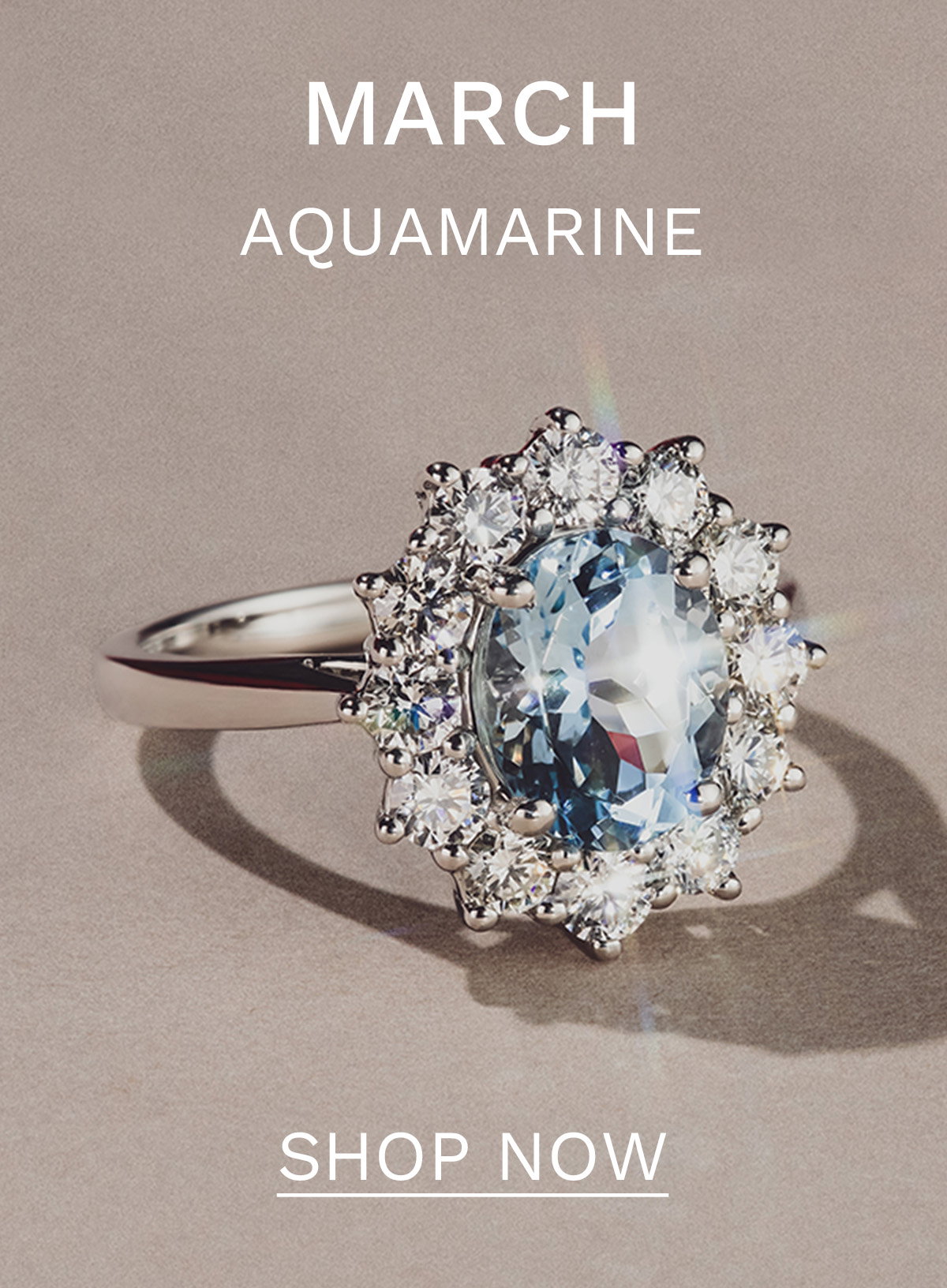 March Aquamarine