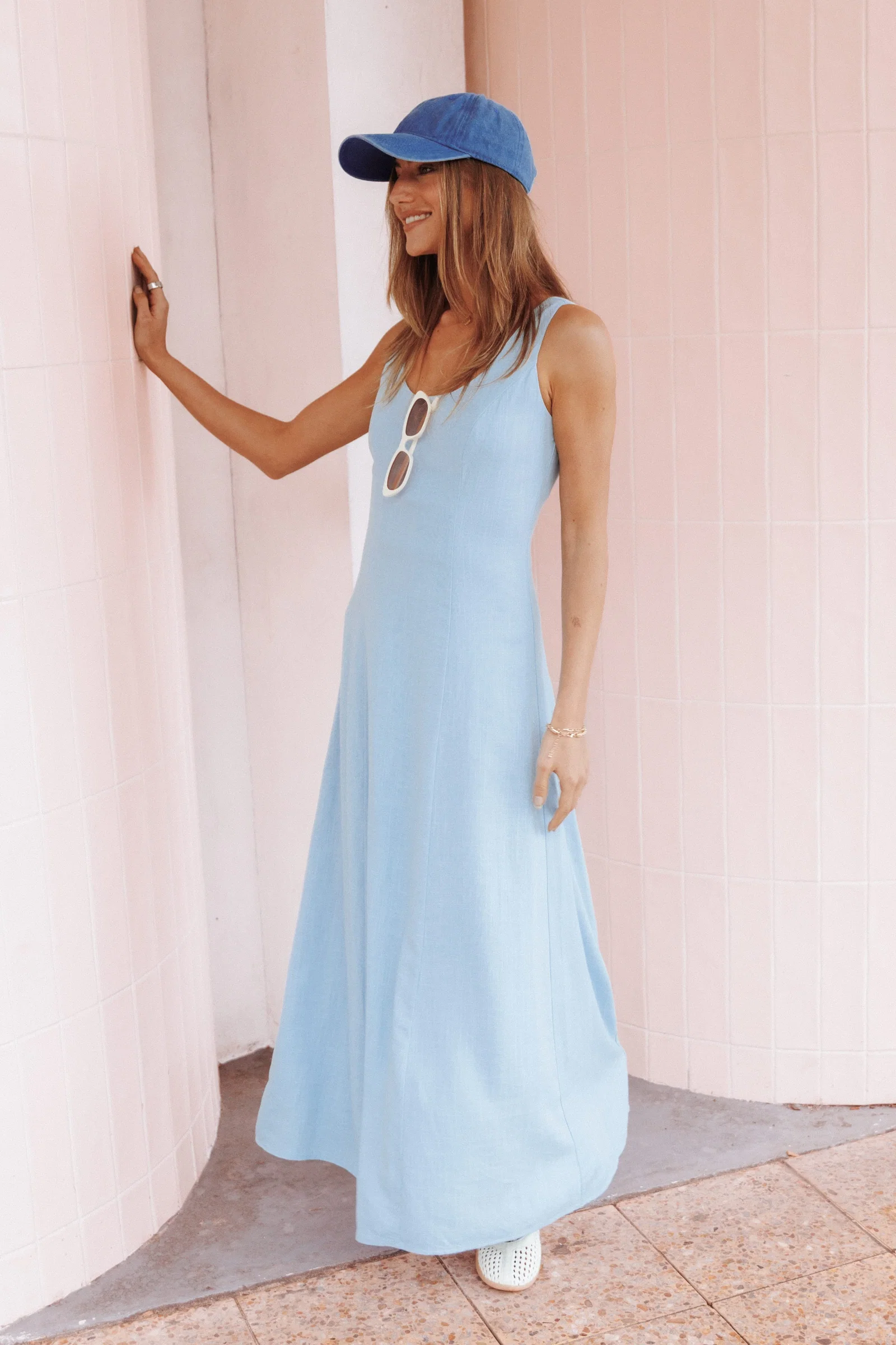 Image of Tatum Maxi Dress - Blue