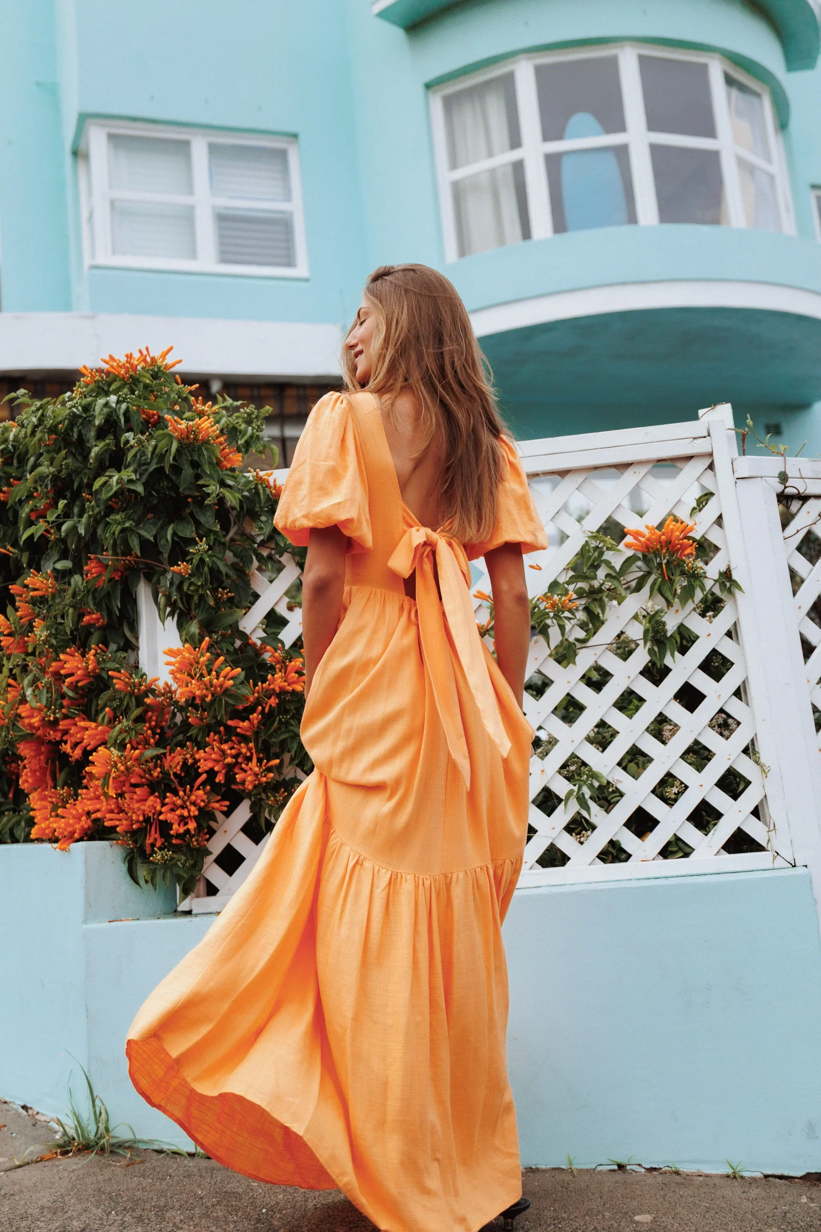 Image of Sorella Maxi Dress - Soft Coral