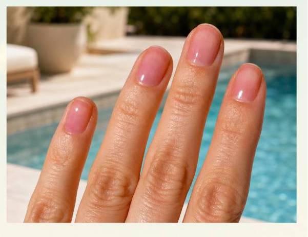 Shop Sheer Strength Nail Blush Hibiscus