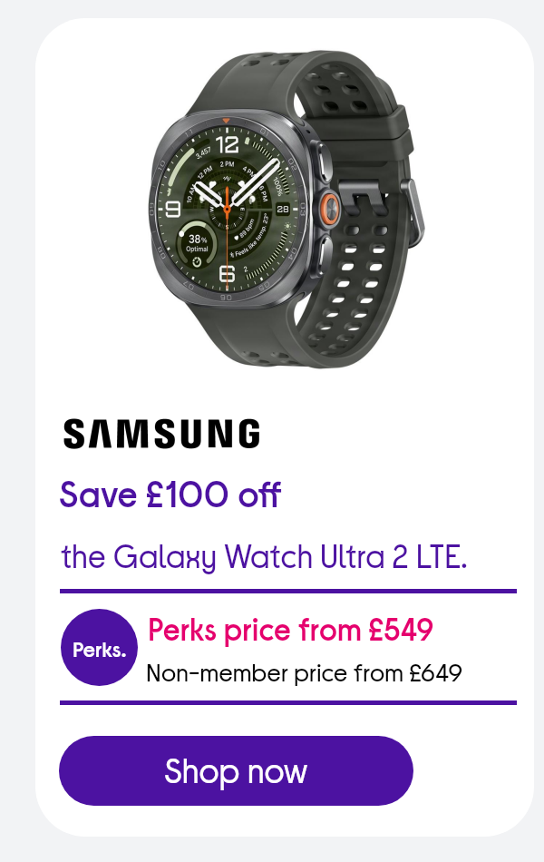 Save £100 on the Galaxy Watch Ultra 2 LTE