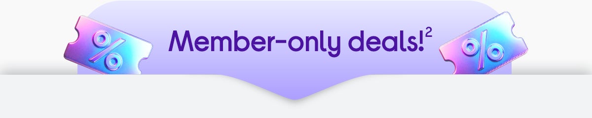 Member only deals!