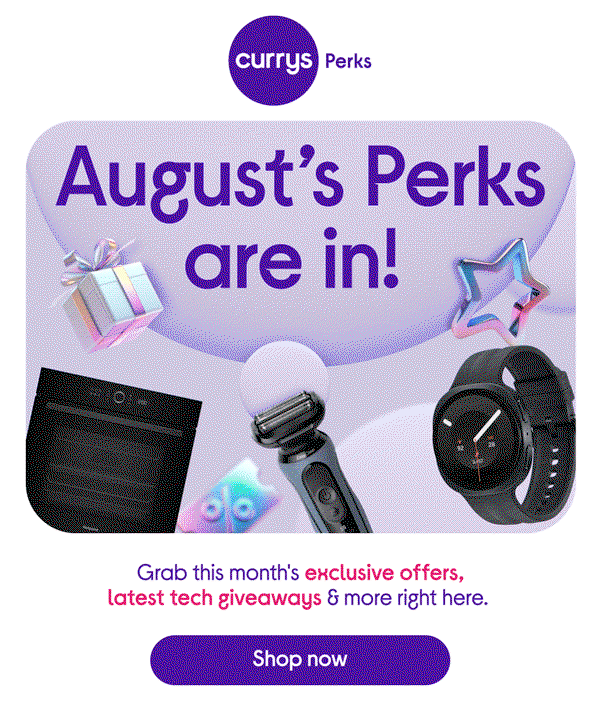 August's Perks are here!
