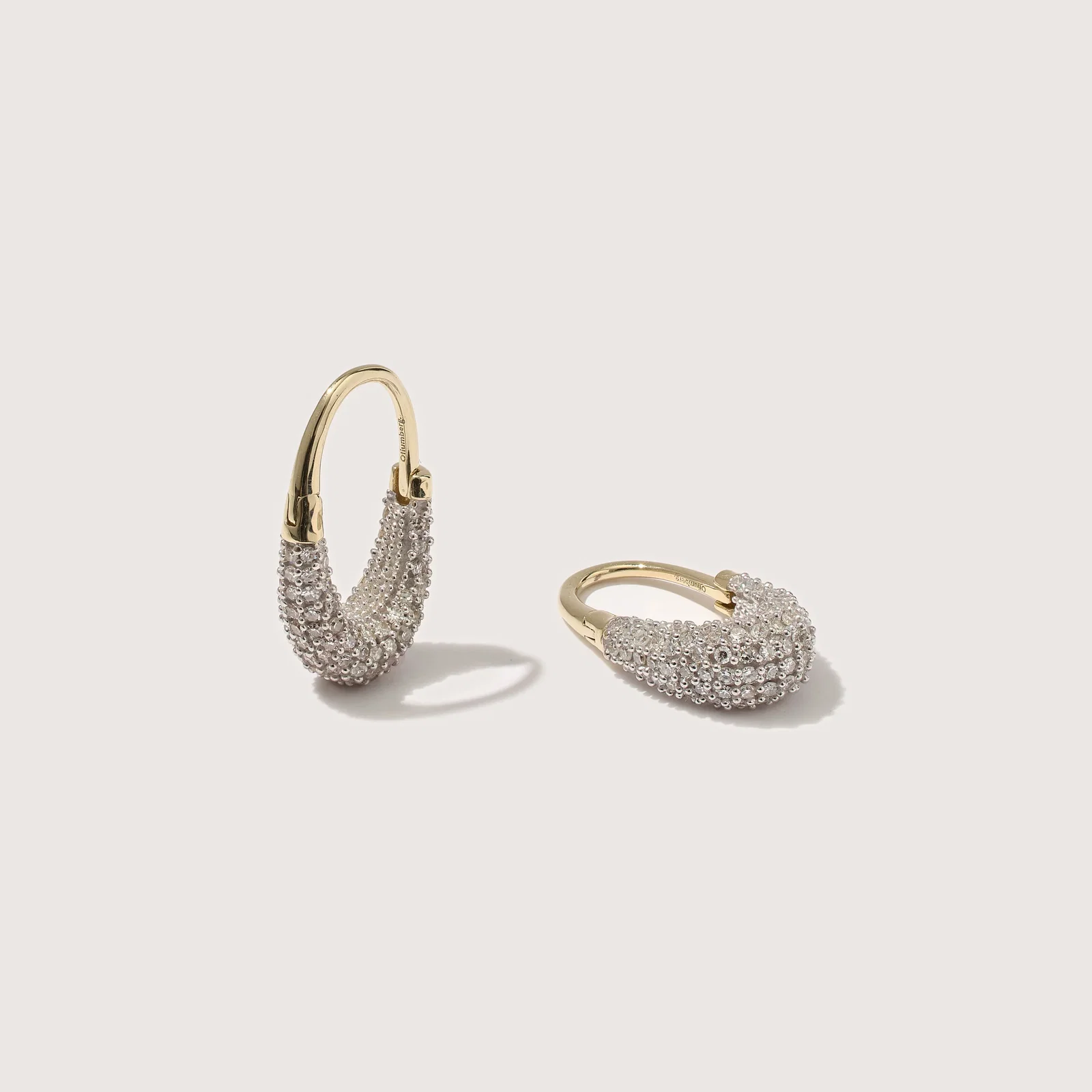 Image of 9kt Diamond Roscida Drop Earrings