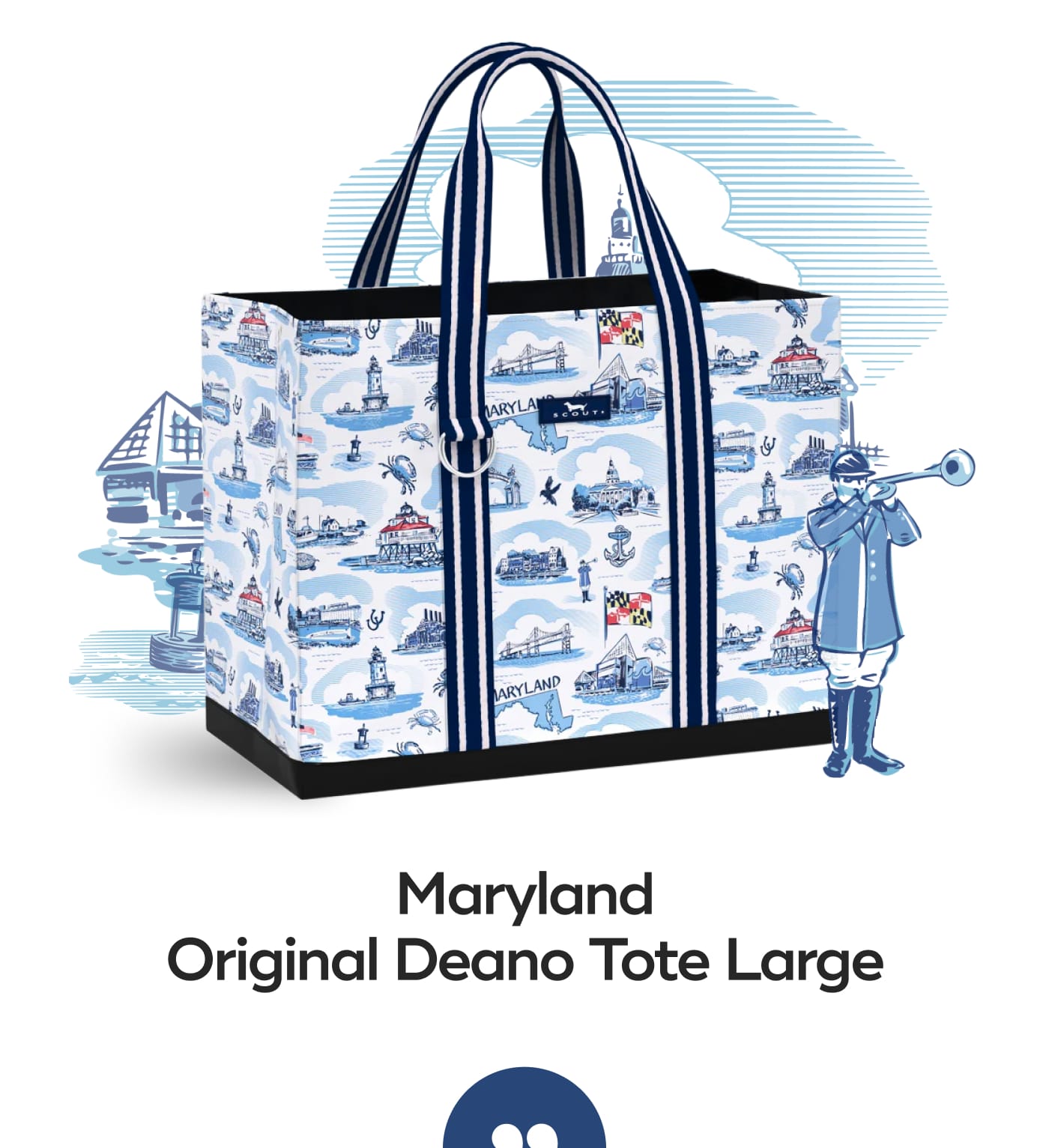 Maryland Original Deano Tote Large
