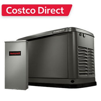 Honeywell 22kW Home Standby Generator with Transfer Switch