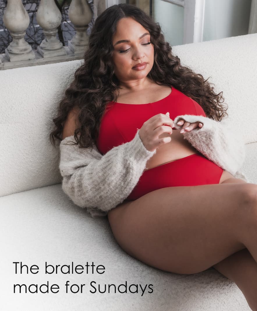 Shop Zen Non-Wired Bralette Red
