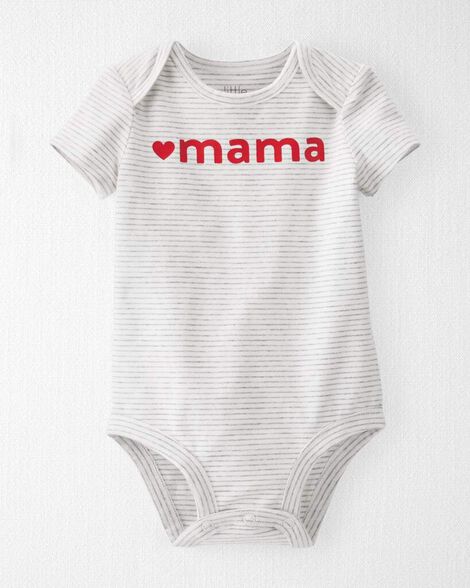 Image of Baby Organic Cotton Mama Bodysuit