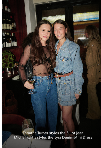 Lyra Denim Mini Dress