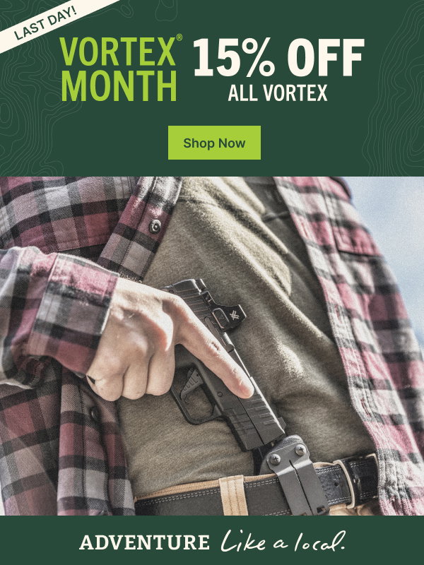 Vortex Month | 15% Off ALL Vortex Optics