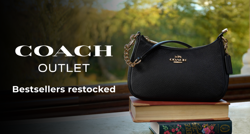 COACH OUTLET BESTSELLERS RESTOCKED +LIMITED TIME FREE DELIVERY USE CODE: FREEDEL