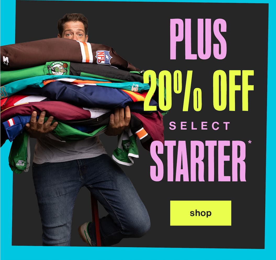 20% off* Starter