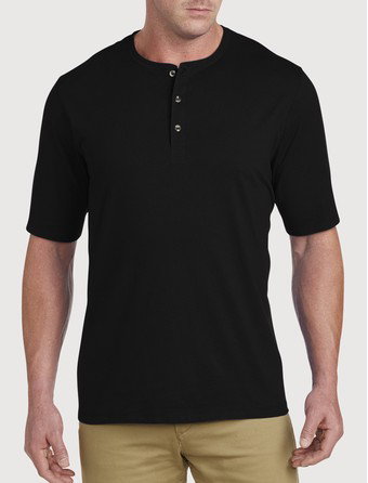 Wicking Jersey Henley Shirt