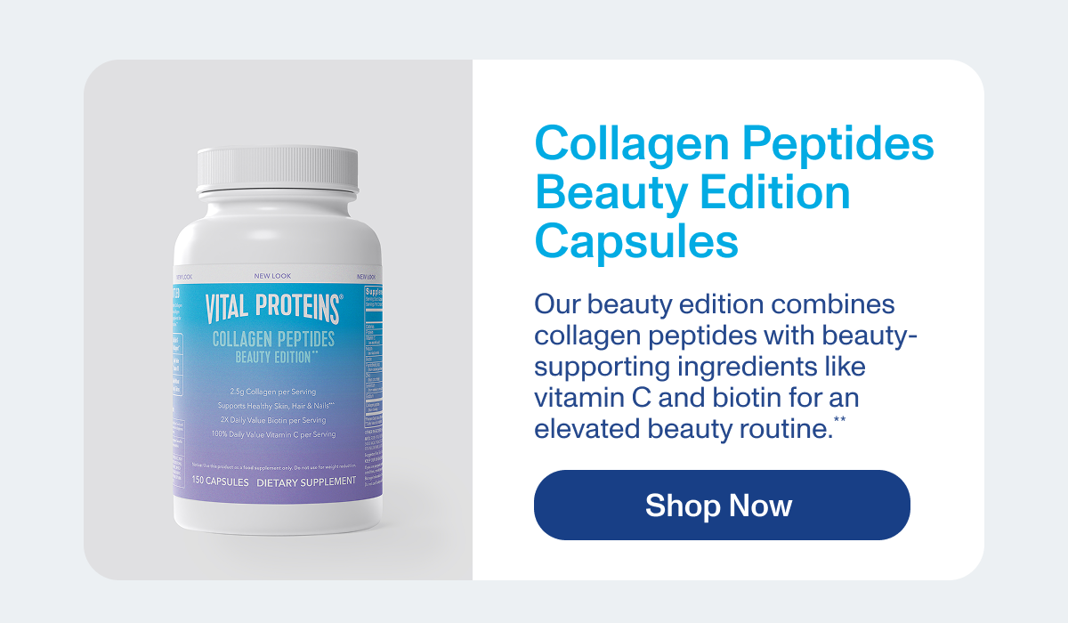 Collagen Peptides Beauty Edition Capsules