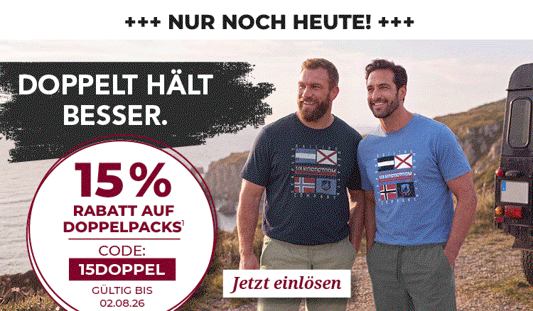15% Doppelpack-Aktion