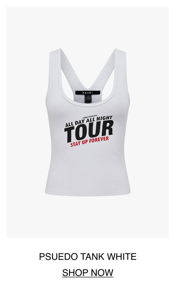 PSUEDO TANK WHITE