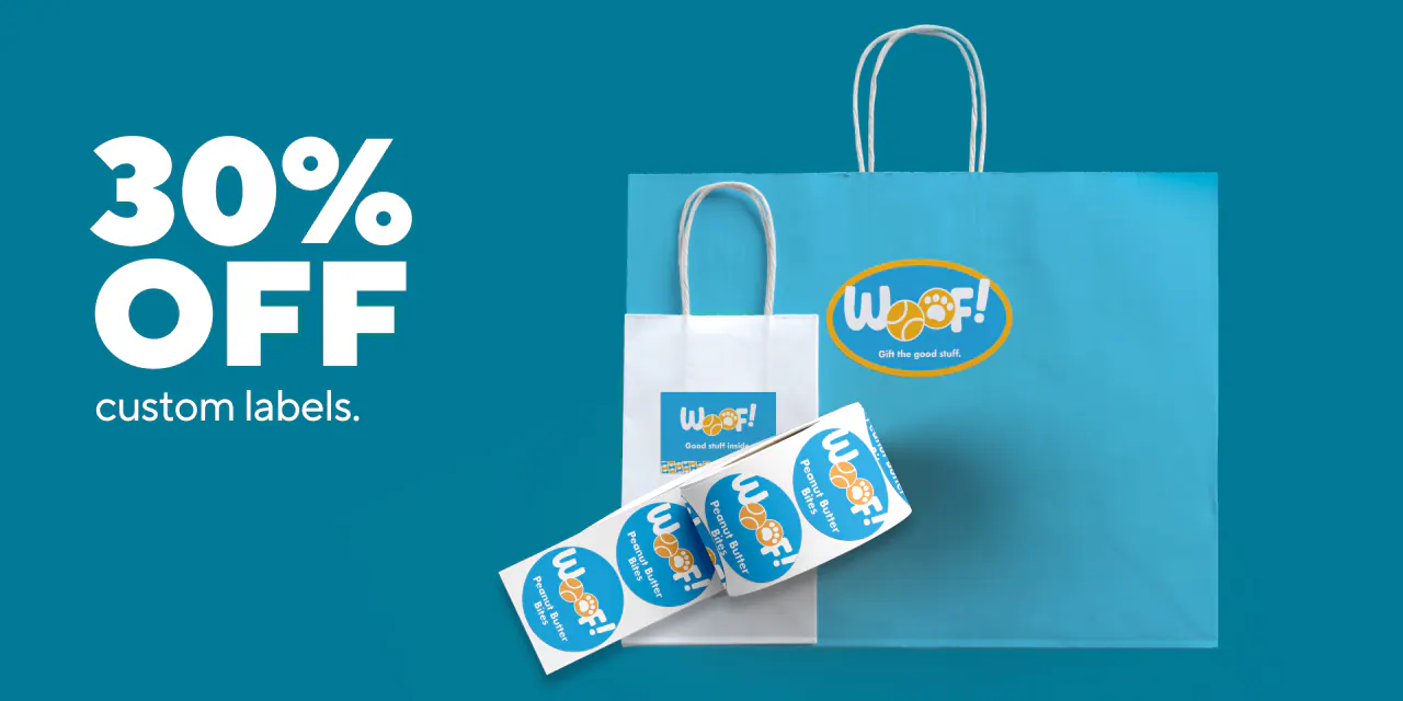 30% off Name Labels