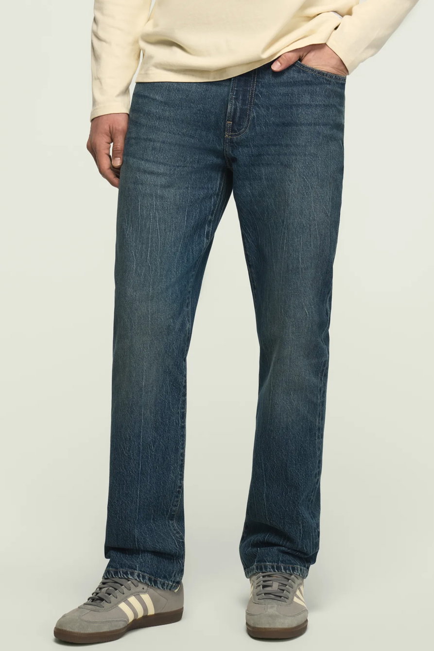 Image of Lucky Brand 363 Vintage Straight - Men's Pants Denim Straight Leg Jeans in Confession