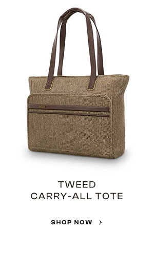 Tweed Carry-All Tote