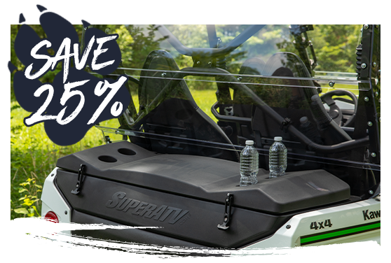 25% off Cargo Boxes.