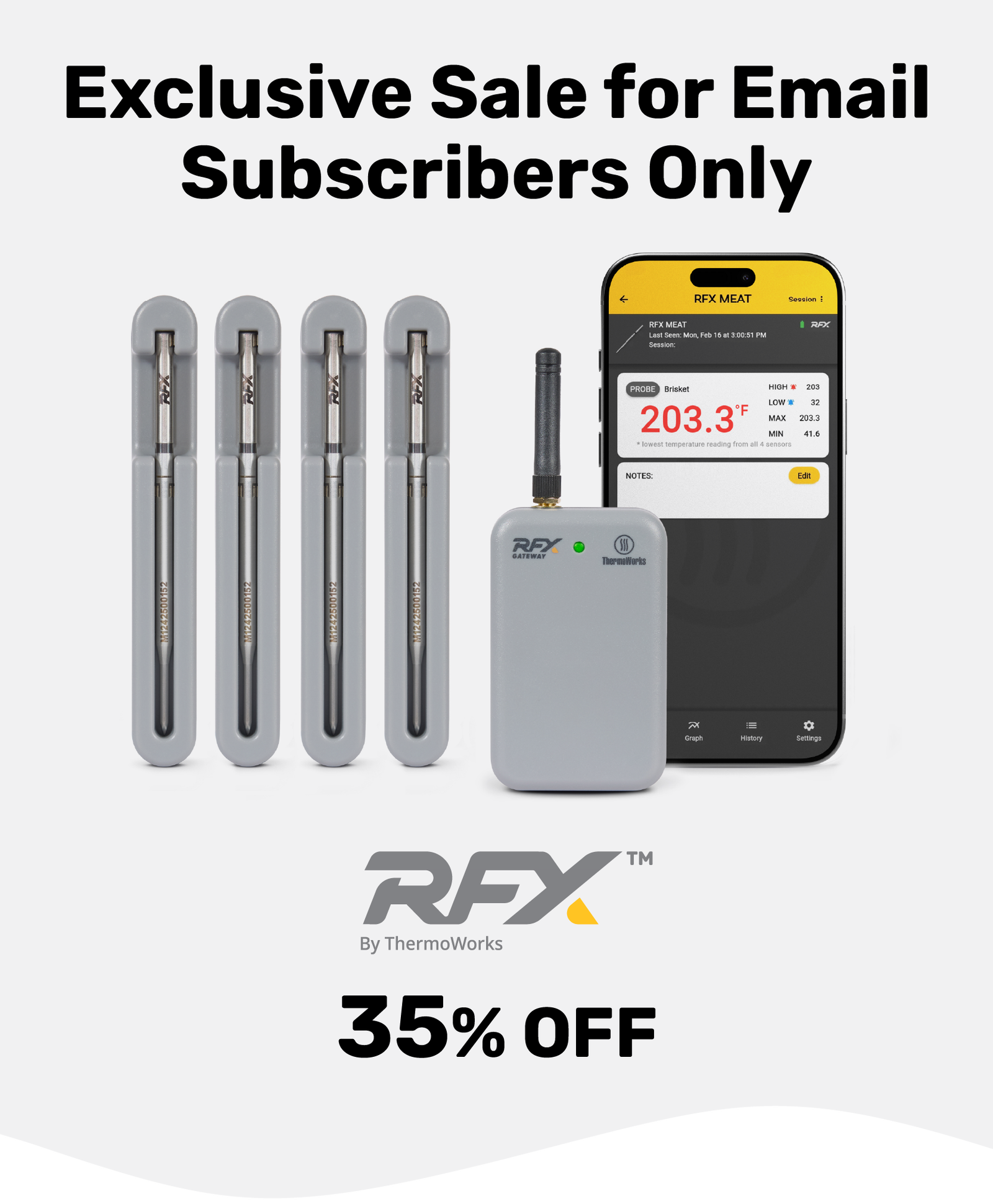 RFX 25% Off + 10% with Exclusive Code