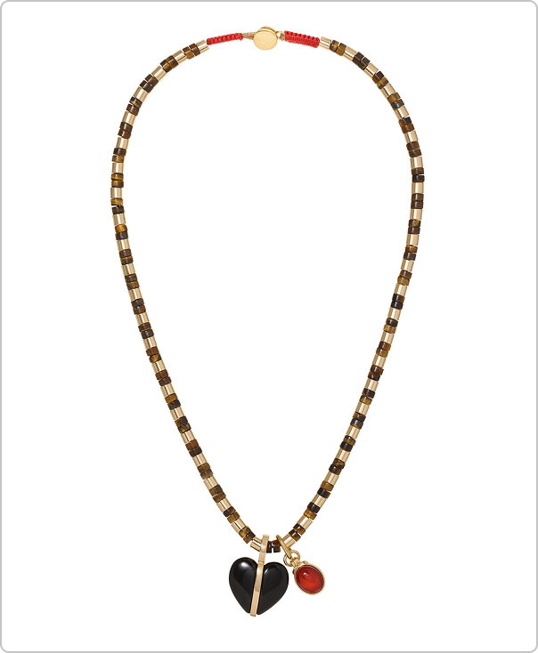 The Semi Precious Heishi Necklace