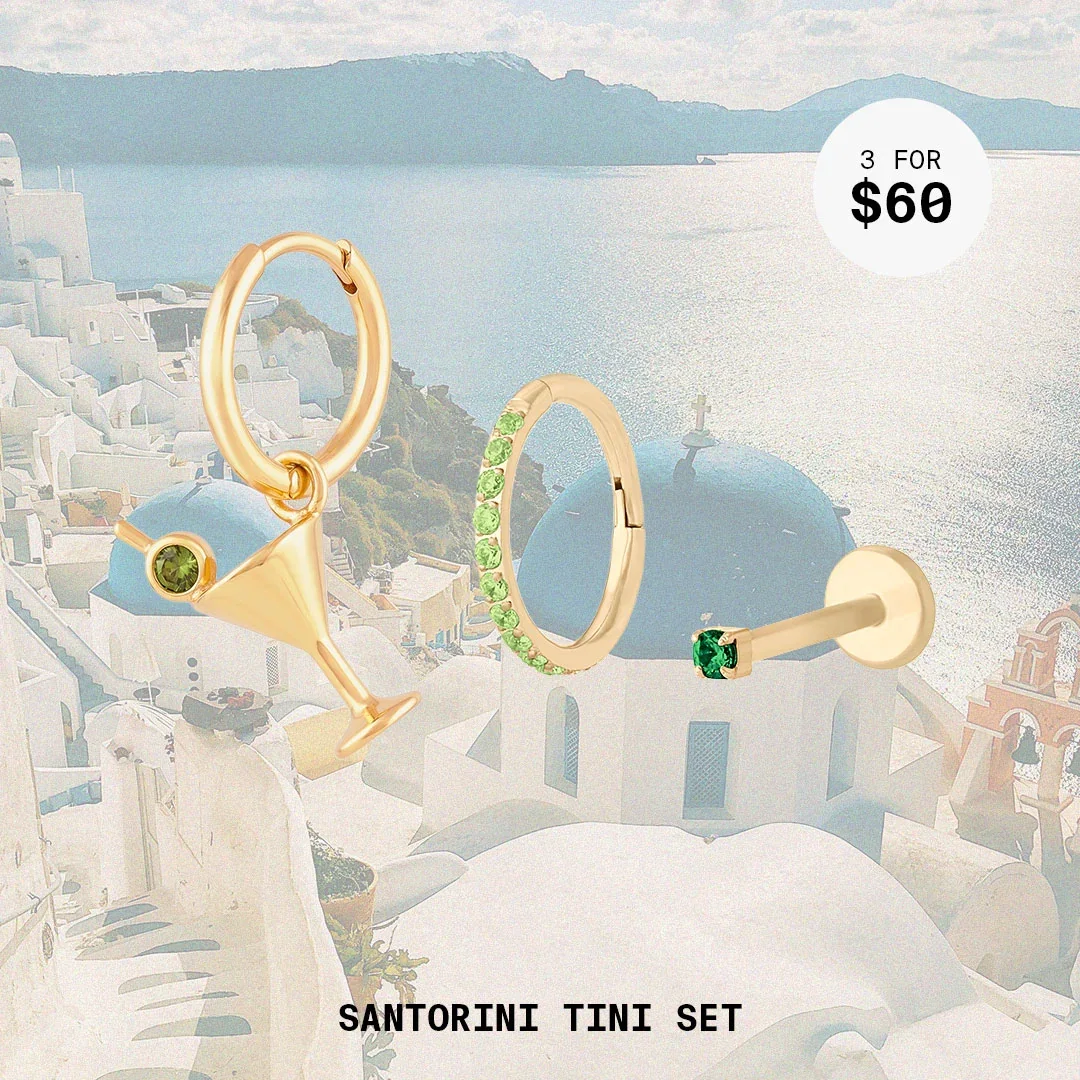 Image of SANTORINI TINI SET