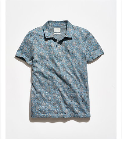 Andrews Floral Polo