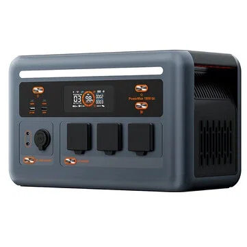 [EU Direct] Blackview Oscal PowerMax 1800 SE PM1800SE 1024Wh LiFePO4 Portable Power Station, 1800W Rated Power / 3600W Peak Power, 10 Outlets, 800W Solar & 700W AC Fast Charging, From 0 to 80%, in Just 1 Hour, Smart APP Control, for Outdoor & Home Backup