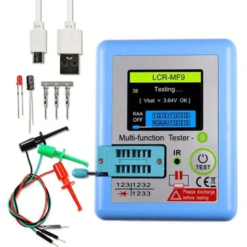 LCR-MF9 Advanced USB Rechargeable Multimeter 1.8