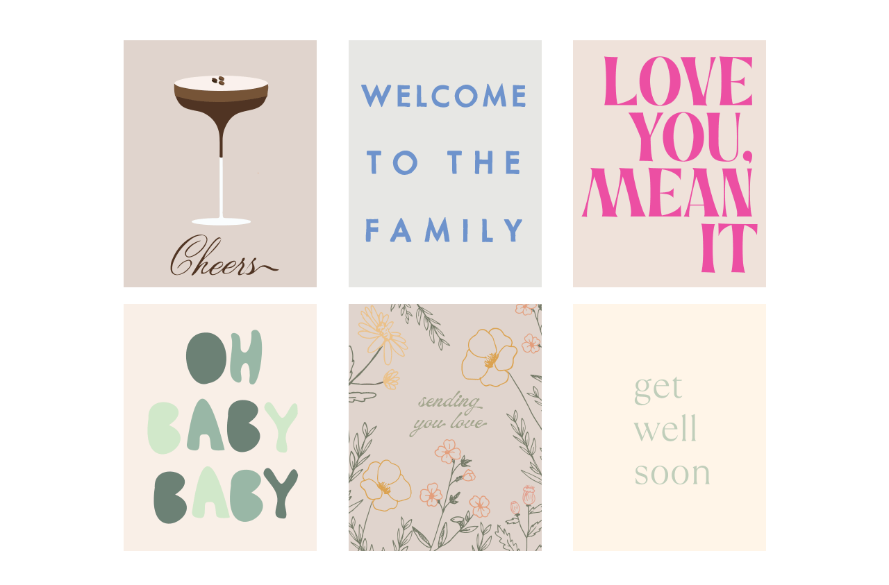 Card options