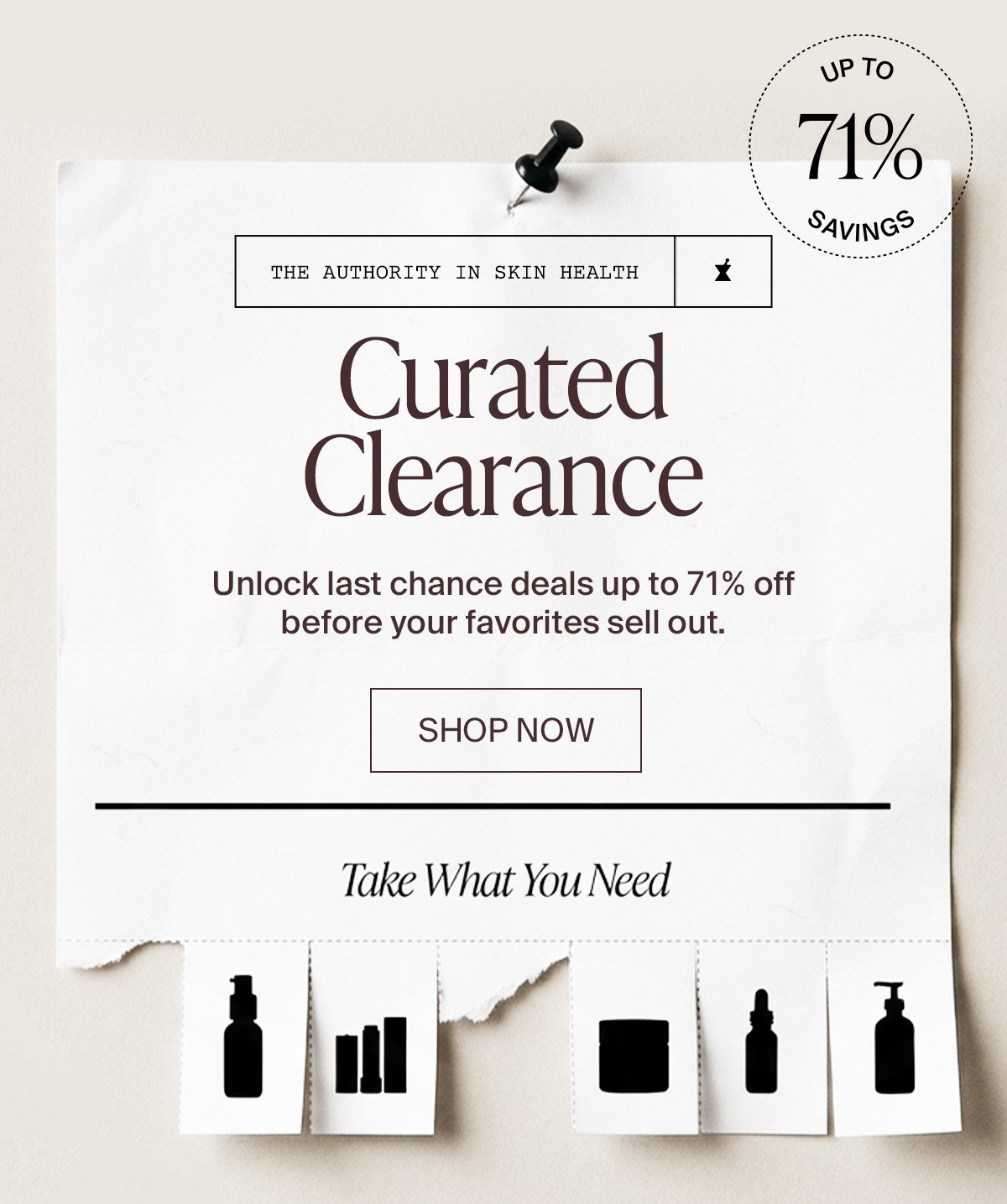 Curated Clearance
