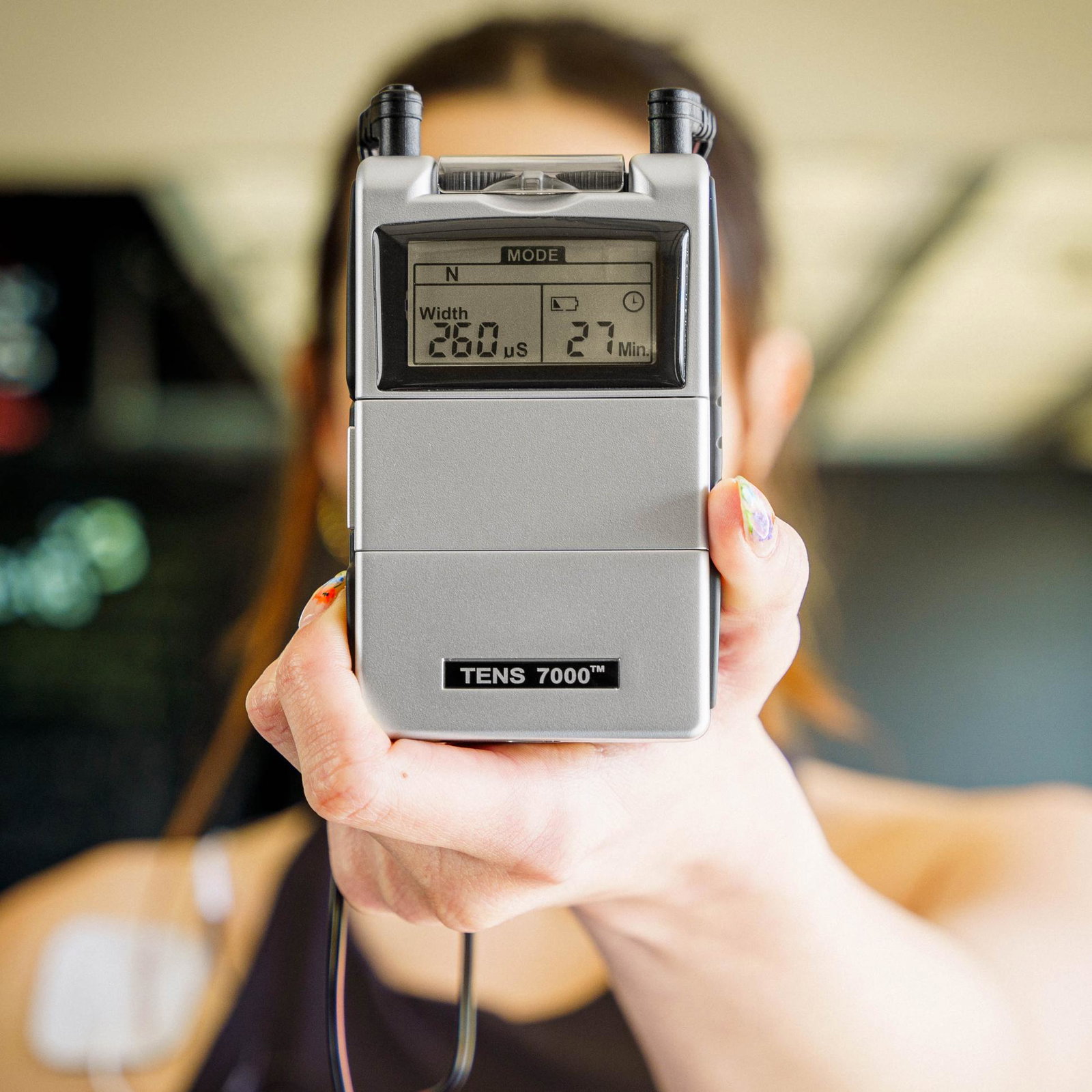 TENS 7000 Rechargeable TENS and EMS Combo Unit, Dual Channel