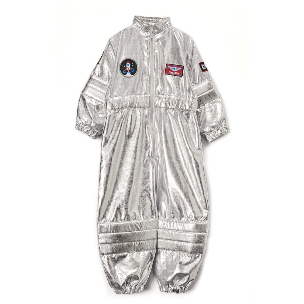 Science Museum Astronaut Suit Kids Costume - Silver