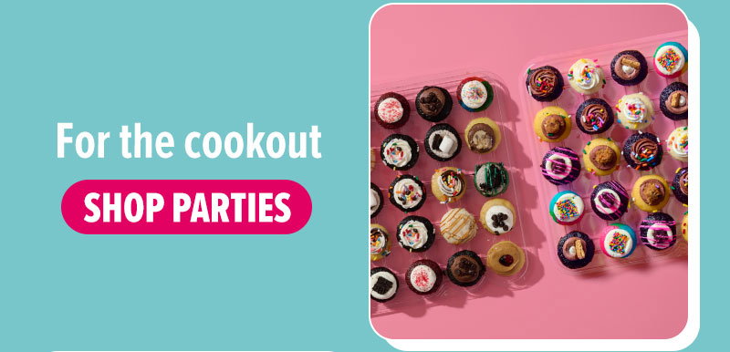 For the cookout! Shop the all the flavors cupcake 50-Pack for parties.