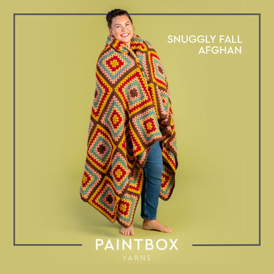FREE Snuggly Fall Afghan in Simply DK 