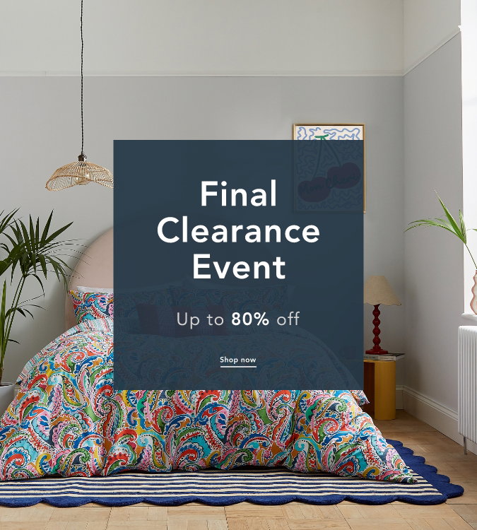 Final Clearance Event is here! Up to 80% off! 