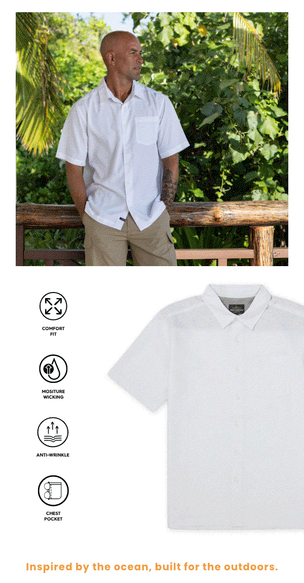 Inspired by the ocean, built for the outdoors.