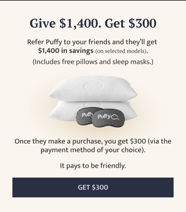 Get Referral credit