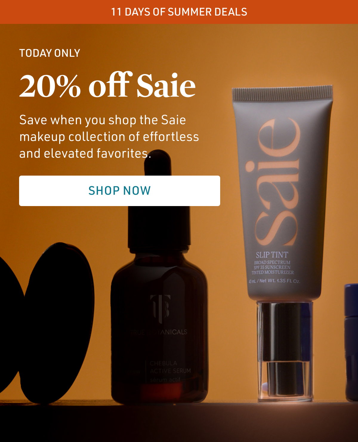 20% off Saie