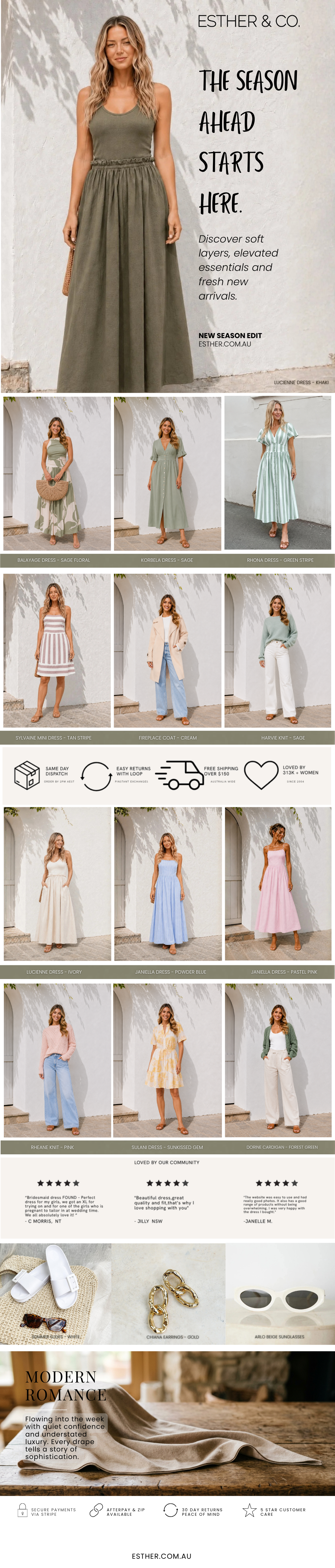 new arrivals