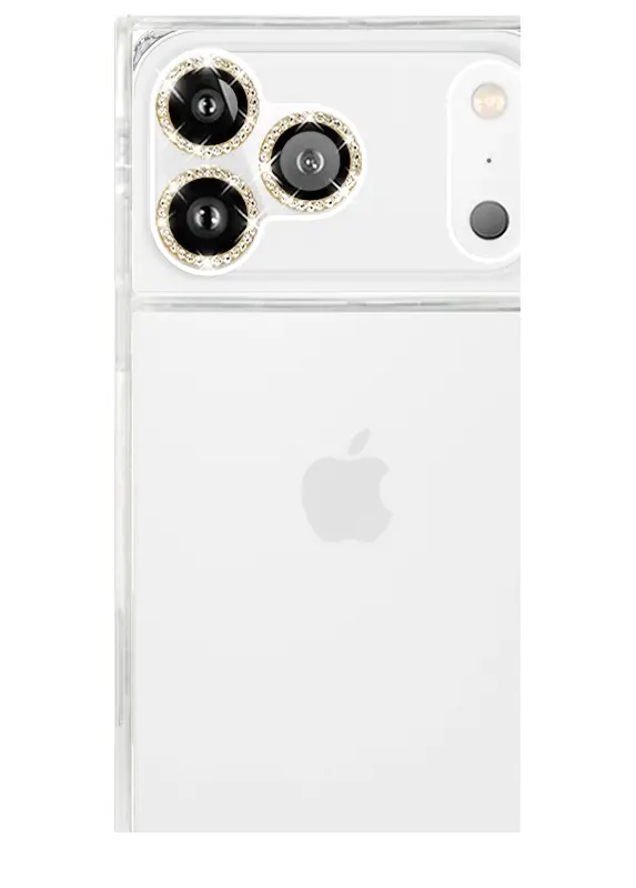Image of Gold Crystal Camera Lens Protectors