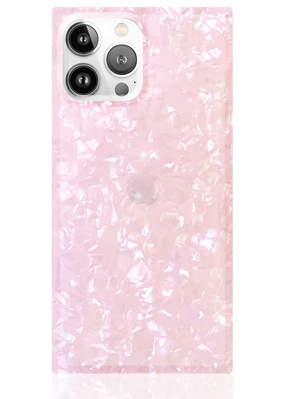 Image of SQUARE® Blush Pearl iPhone Case