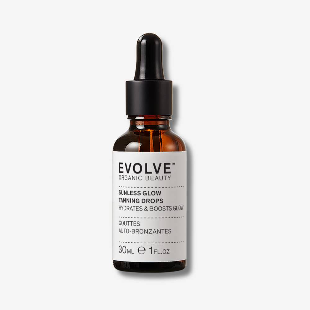 sunless glow tanning drops