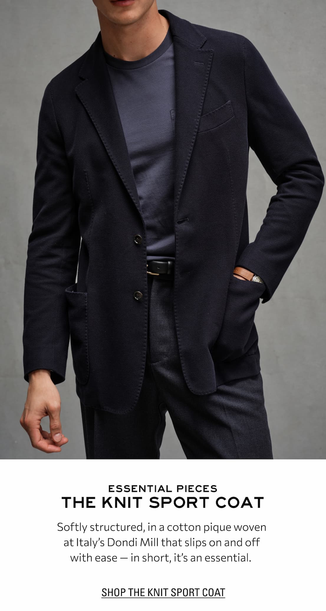 SHOP THE KNIT SPORT COAT