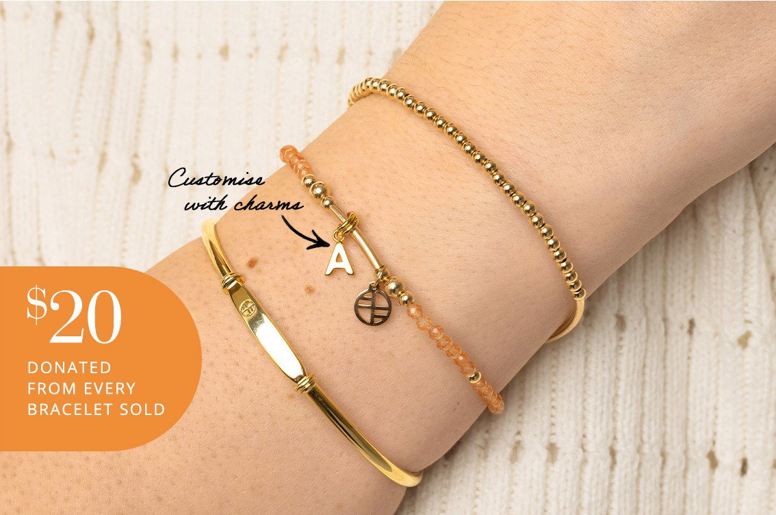 $20 Donated From Every Bracelet Sold