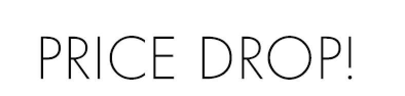 PRICE DROP